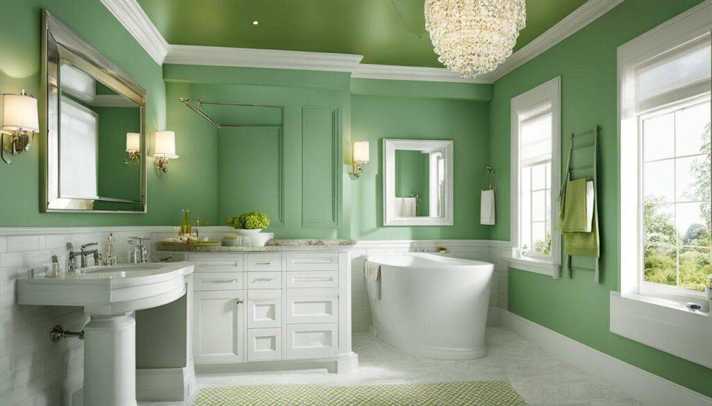 easy-to-clean bathroom ceiling paint