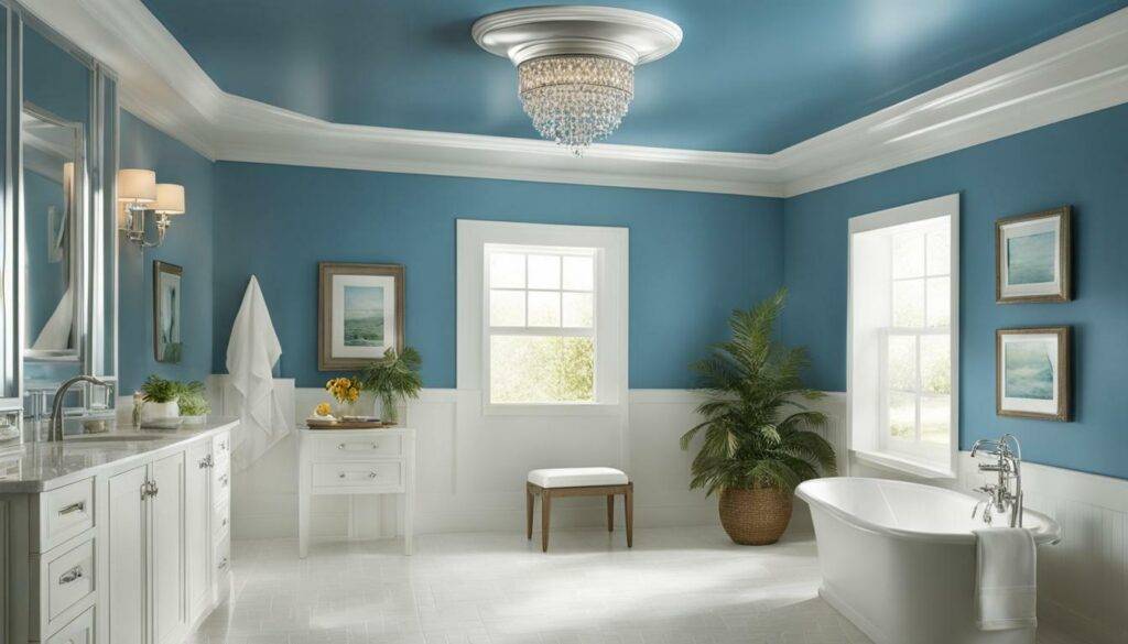 mold-resistant bathroom ceiling paint