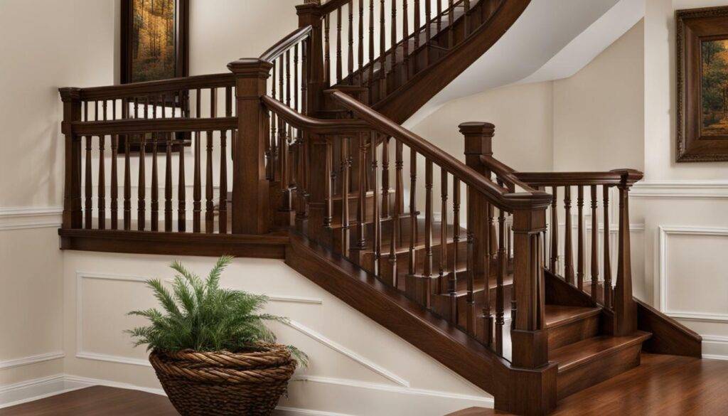 pricing for staining stair railing