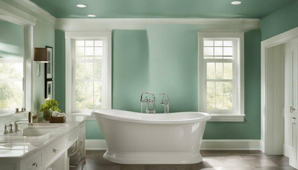 waterproof bathroom ceiling paint