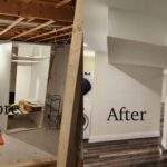 Before and After Basement Finishing