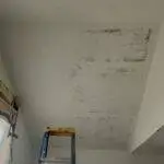 painted popcorn ceiling removal